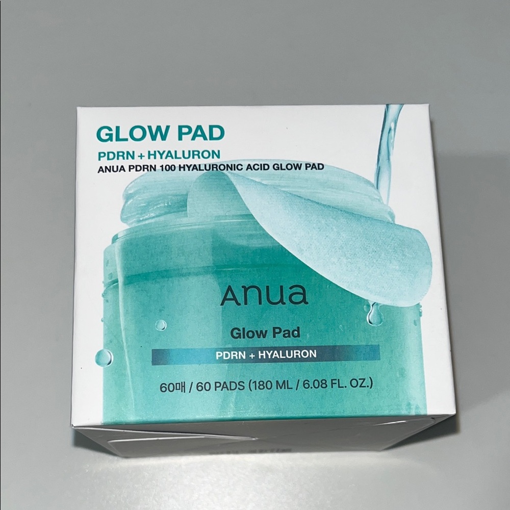BNIB ANUA Glow Pad PDRN + Hyaluron - Aqua Green